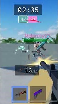 The game is called Laser tag and it’s on Roblox