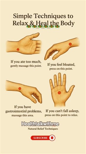 Simple Techniques to Relax & heal your body#healthylifestyle#shorts