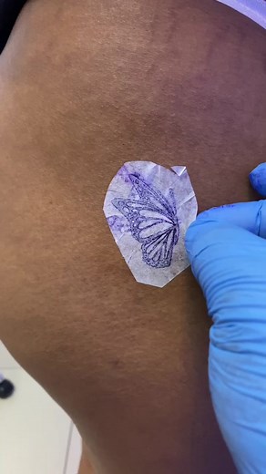 This gorgeous little butterfly 🦋 starter piece is the perfect way to show off your love of butterflies 🦋 while also getting a cute, simple tattoo. It's not too big and not too small, which means that you can easily add it to your Ink collection in the future 👌🏽 WhatsApp for bookings & quotes 0769032356 👍🏽 #cute #butterflytattoo #firsttattoo #tinytattoo #tattoosoftiktok #fyp #inked #tattoos #tattooart #tattooed #tattooedwomen #tattooedgirls #tattoo #tattoooftheday #tattoos #ink