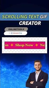 How to Create Animated GIF Banners, Labels, or Tickers in Just One Click.