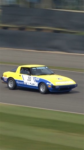 Goodwood Road & Racing on Instagram: "There is something we just love about a yellow liveried car, especially when its wrapped around a #Mazda RX-7. If you disagree (why would you), watch this beautiful little machine as it laps Goodwood Motor Circuit. #83MM"