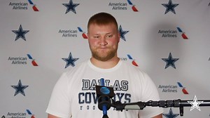 Watch as Tyler Biadasz talks about safety first as the rookies prepare for taking the field for the first time. FULL INTERVIEW 🎥 bit.ly/336Du0B | Dallas Cowboys