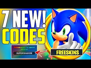SEASON✅SONIC SPEED SIMULATOR CODES SONIC SPEED SIMULATOR - CODE SONIC SPEED SIMULATOR