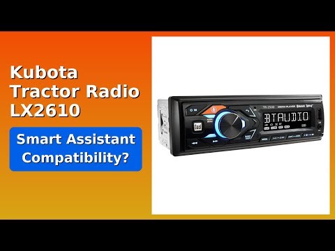 REVIEW (2025): Kubota Tractor Radio LX2610. Features.