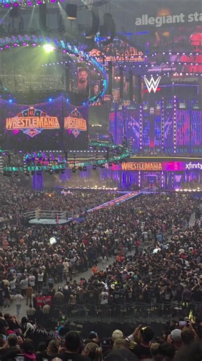 Wrestlemania Flashback POV: - 41 Entrance - Joe Hendry #wwe #Wrestlemania