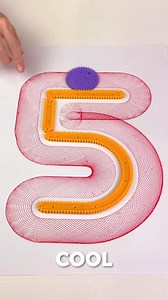 Ein befriedigendes Spirograph-Zeichnen, das sich wie Therapie anfühlt 😍🌀 | 5-Minuten Tricks