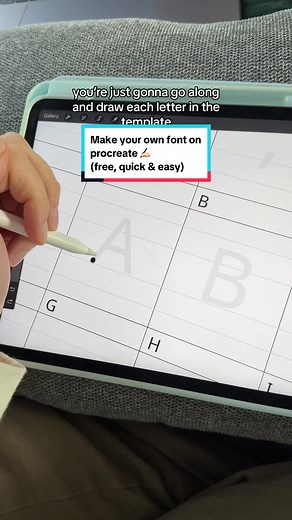Make Your Own Font on Procreate: Free, Quick & Easy Tutorial