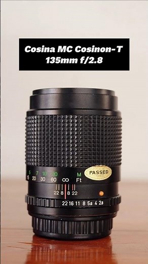 Cosina MC Cosinon-T 135mm f/2.8 #lens #photography #vintagelens #cosina #lenses #potraitphotography