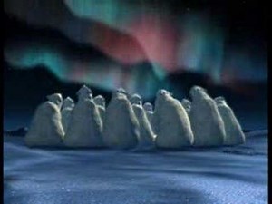 Urso Polar - Coca Cola (Aurora)