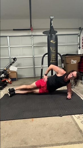 Side Plank with Hip Abduction Regressions for Runners: Full Movement Reps (Opposed to Holding)