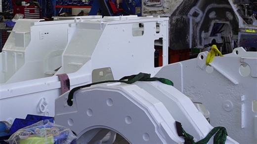 𝗔𝗫-𝟭𝟬 𝗛𝗮𝘀 𝗟𝗮𝗻𝗱𝗲𝗱 After 14 months of engineering, build, and approvals, the AX-10 is here — an Alfabs conversion of the proven Coal Tram platform. It keeps the reliability that sites trust; now upgraded with: -Engineered rear frame for Hino Tier 3 package -New engine management system -Registered TBS integration -Improved serviceability A cost-effective alternative to new loaders — ideal for sites already set up around Coal Tram fleets. We have unused assets ready for conversion — av