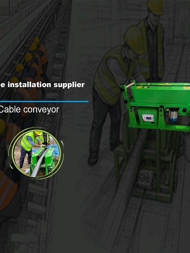 Cable Laying and Conveying Equipment for Efficient Use