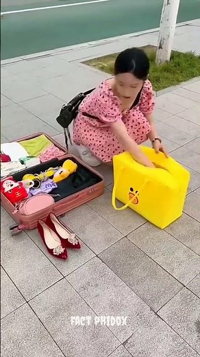 🎒 Chinki’s New Strong Backpack Surprise! 😂✨ #shorts