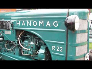 Oldtimer Traktoren Hanomag R22 Bj.1951