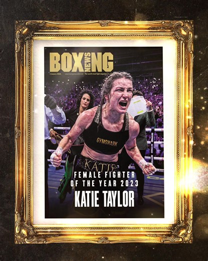 2.2K views · 94 reactions | Congratulations to Katie Taylor, the Boxing News 2023 Female Fighter of the Year  Read: https://buff.ly/3TJecQk | Boxing News | Facebook