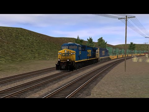 Trainz in the CSX Saginaw Subdivision 
