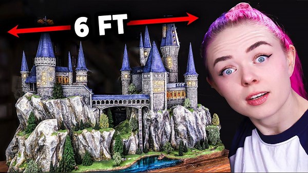 I built a giant wizard castle