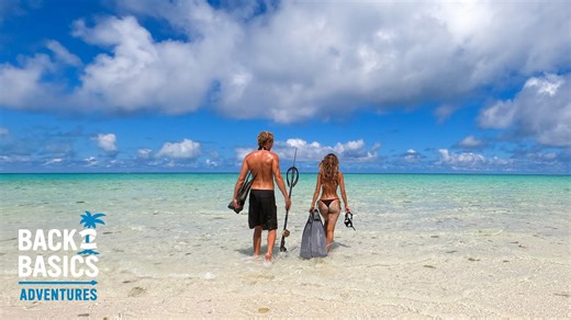 Spearfishing and Cooking Epic Catch on the Beach