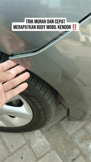Tutorial Memperbaiki Bumper Mobil yang Kendor
