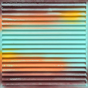 FROM PLAIN TO BEAUTIFUL IN HOURS Ridged Metal Rustic Ocean 2 ft. x 2 ft. PVC Lay in Faux Tin Ceiling Tile (50-Pack) (200 sq. ft./case) 261ro-24x24-50