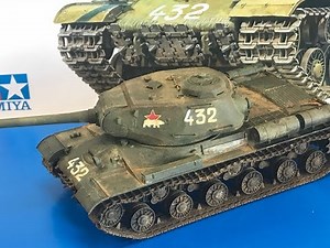 Building, painting, and weathering the Tamiya 1/35 JS2 IS2 Step by step instructions
