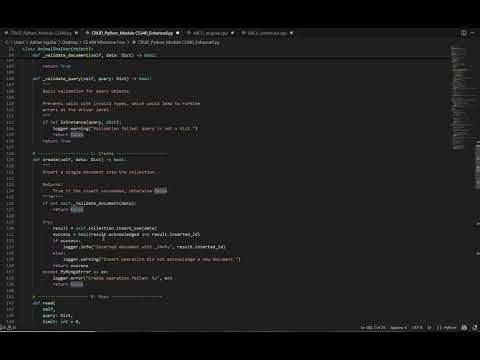 CS 499 Code Review – Adrian Aguilar