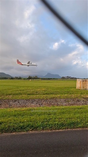 Plane spotting. ATR Air Mauritius landing in #mauritius ● 02 August 2026