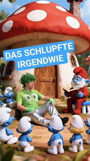 VEGAN SCHLUMPF ‪@DouglasStahl‬#schlümpfe #vegan