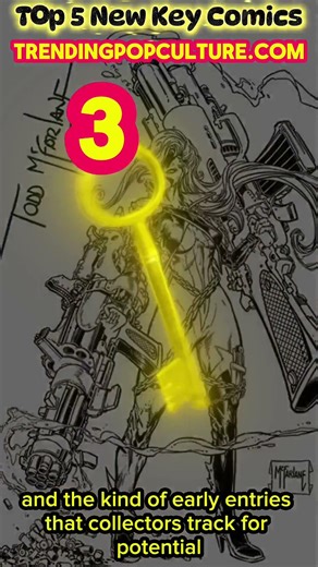 Top 5 New Key Comics