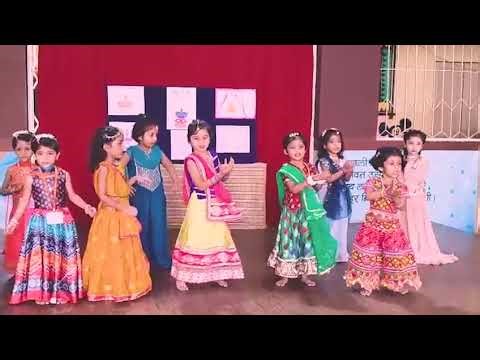 Adorable Diwali Dance Performance | Pre-Primary Stars at SJS Khargone