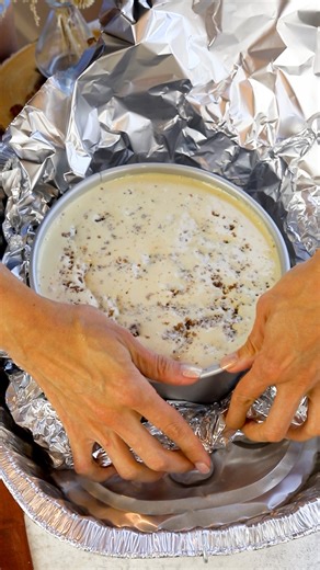 This Cinnamon Roll Cheesecake has a cinnamon filling swirled in the batter. It is fluffy, creamy, and delicious. 🤎 Check out this amazing recipe here: https://www.piesandtacos.com/cinnamon-roll-cheesecake/ | Pies and Tacos