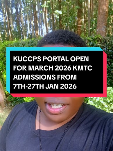 KMTC Admissions Open for March 2026 Intake