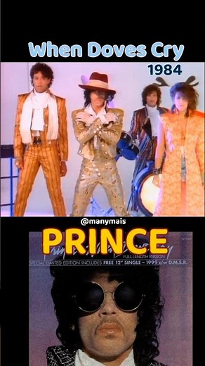 PRINCE - "When Doves Cry" (Purple Rain Album - 1984)