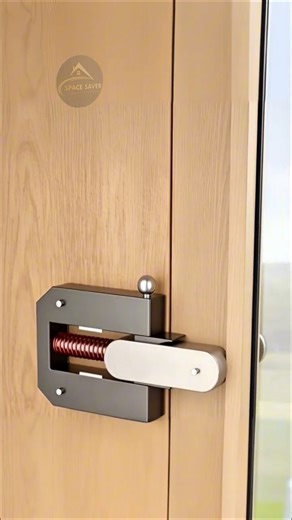 The Most Satisfying Spring-Loaded Toggle Latch #shorts