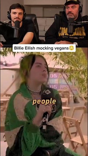 BILLIE EILISH Mocks vegans😮