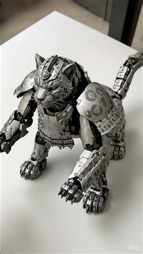 This Black Panther Became a Shadow Mech Beast 🖤