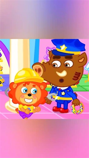 Keluarga Singa Indonesia | Eskalator Pelangi dan Eskalator Hitam | Kartun anak-anak