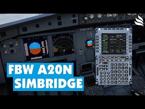 Externe MCDU, Company Routes und Terrain on ND in FlyByWire's A320neo