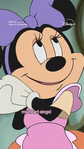 Our hearts sing, too! 🎶 Mickey's Once Upon A Christmas is now streaming on #DisneyPlus. | Disney