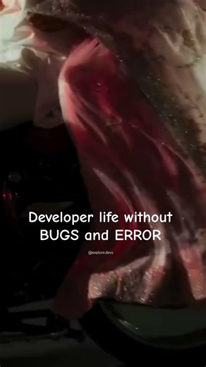 Developer life without bugs and erros #developers #instagram #trending #memes #engineer