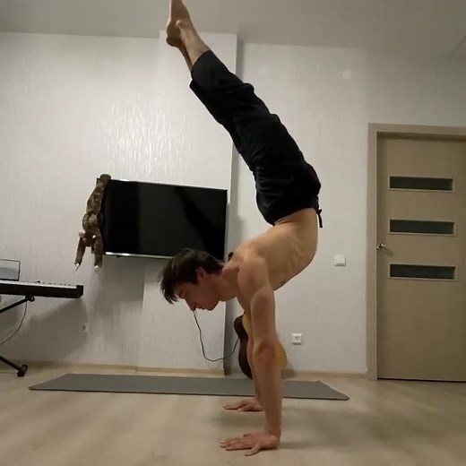 Contortionist Displays Amazing Arm Strength by Doing Cool Tricks - 1182638
