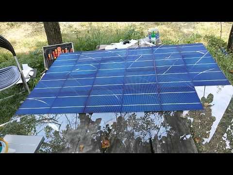 Sistem fotovoltaic 1Kwh Home made