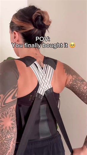 ‼️ Fix your posture NOW by LINK in the description👇 #posture #posturecorrector #posturefix #backpain