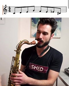 11K views · 407 reactions | Approach Notes and Enclosures are the main technical concepts that I recommend to developing improvisers! Here’s an enclosure exercise from my PDF Download “15 Approach Note & Enclosure Exercises for Jazz Musicians” available at www.jazzlessonvideos.com | Chad LB | Facebook