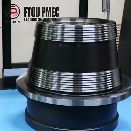 Graphite Electrode Thread Gauges Setting Master Thread Plug Gage