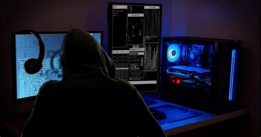 Hacker, Computer, Code. Free Stock Video