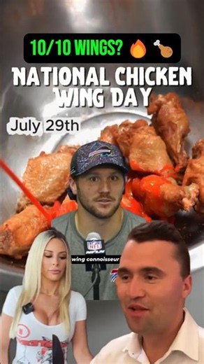 The Ultimate Wing Connoisseur (Josh Allen) #NationalChickenWingDay