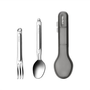 [Hot Item] Nextool Portable Outdoor Tableware Stainless Steel Fork Spoon Set Cutlery