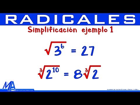 Simplificación de radicales | Parte 1 principiantes