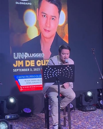 Thank you to the wonderful crowd at Casino Filipino Olongapo. | JM De Guzman